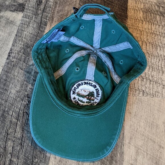 Junior Ranger Hat Lassen Volcanic National Park Green Baseball Cap - Picture 6 of 7